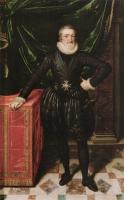 Pourbus, Frans the Younger - Henry IV, King of France in Black Dress